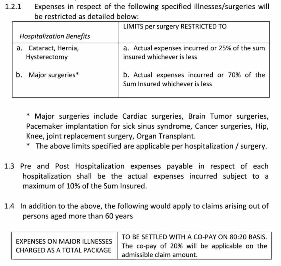 Bank Of India Health Insurance Premium Chart