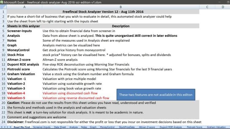stock-analysis-spreadsheet