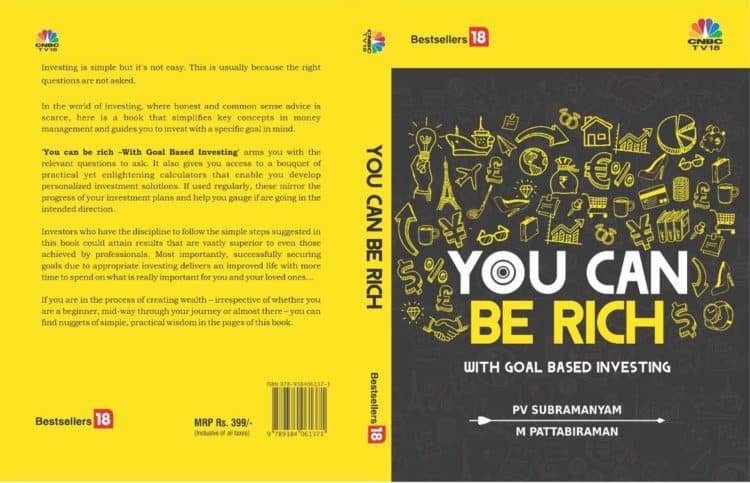 You Can Be Rich With Goal Based Investing A Book By Subra Pattu