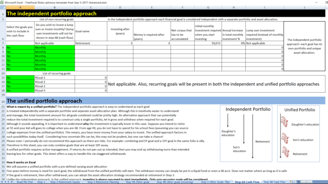 Robo Advisory Software Step six A