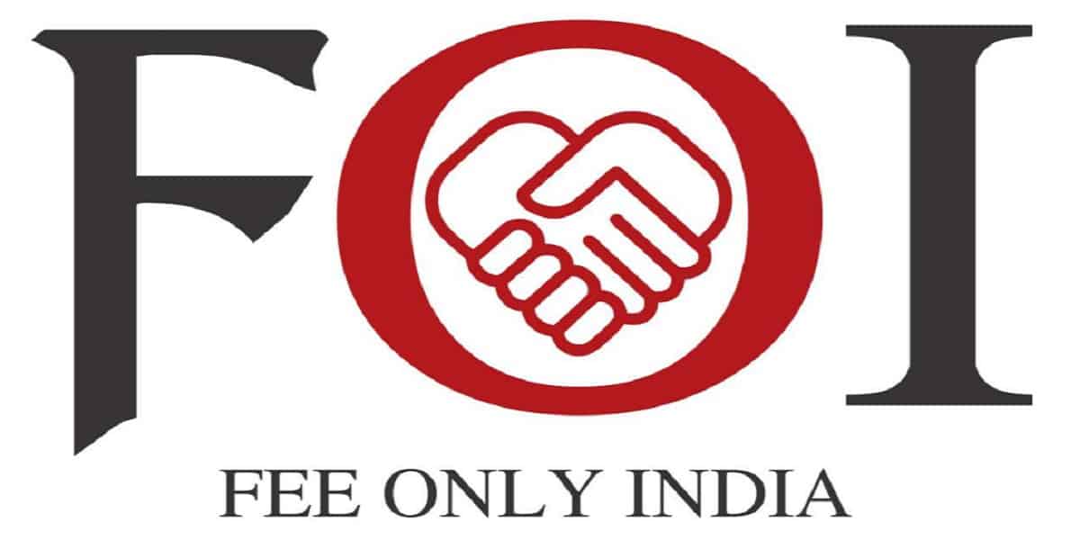 Logo of fee only india an association of fee only financial planners