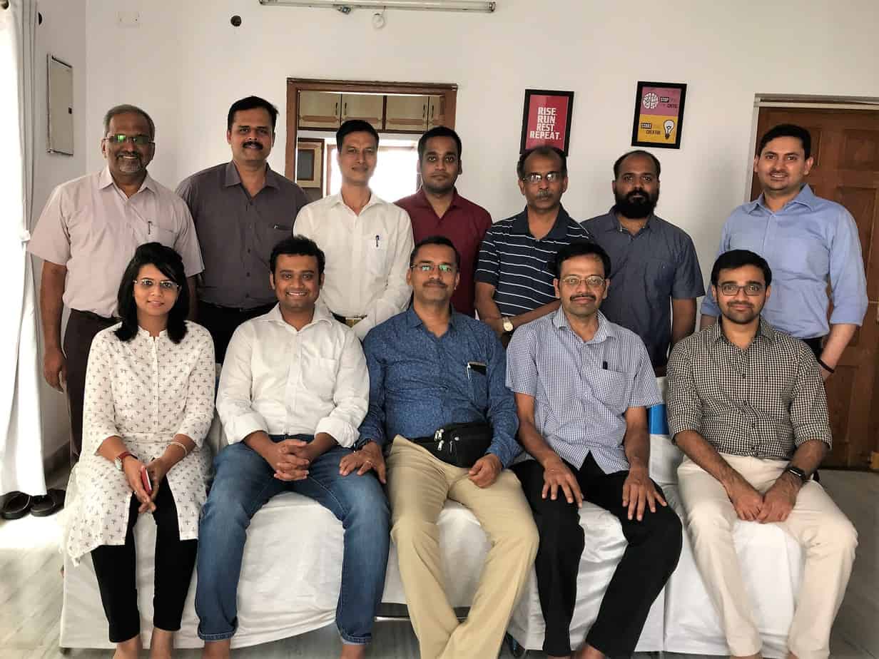 Fee-only advisors India: second meeting group photo