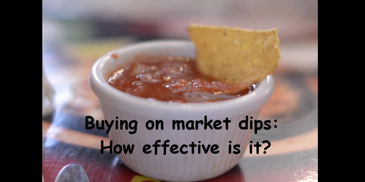 Buying on market dips: How effective is it?