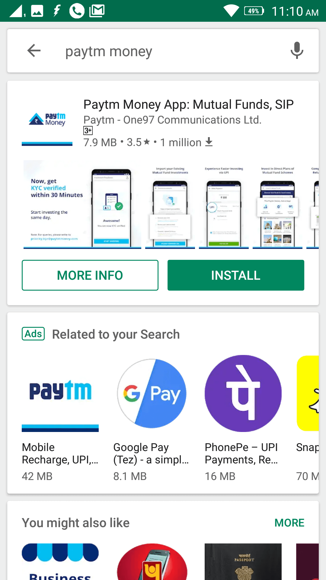 paytm payment bank app download apk