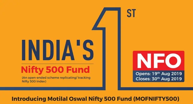 Motilal Oswal Nifty 500 Fund brochure cover page