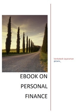 Cover image of ebook on personal finance by Venkatesh Jataraman