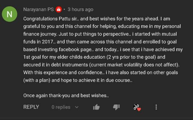 Feedback received on YouTube on our 10th anniversary Feedback received on YouTube on our 10th anniversary