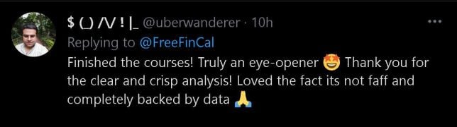 Feedback on Twitter about freefincal goal-based investing course (2) Feedback on Twitter about freefincal goal-based investing course (2)