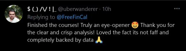 Feedback on Twitter about freefincal goal-based investing course (2) Feedback on Twitter about freefincal goal-based investing course (2)