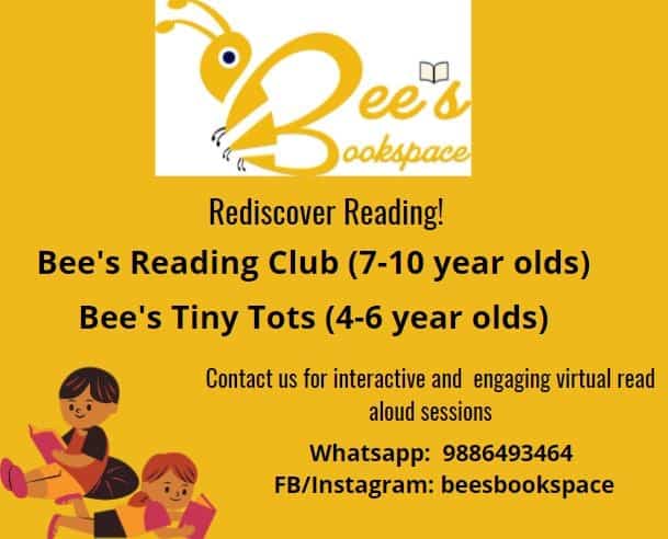 Bees Books space FB cover image