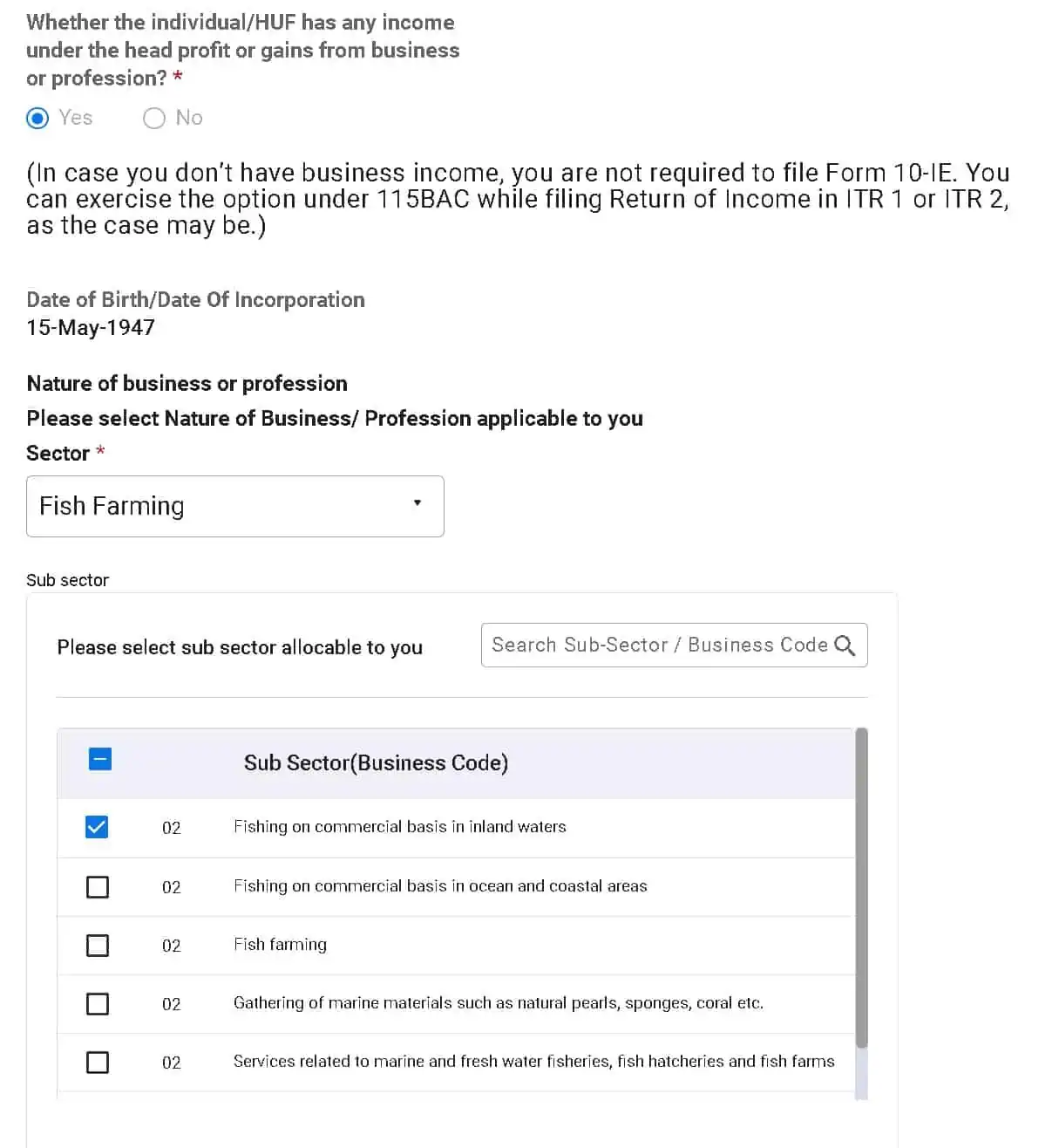 form 10-IE nature of business form 10-IE nature of business